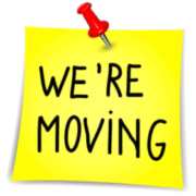 We're moving